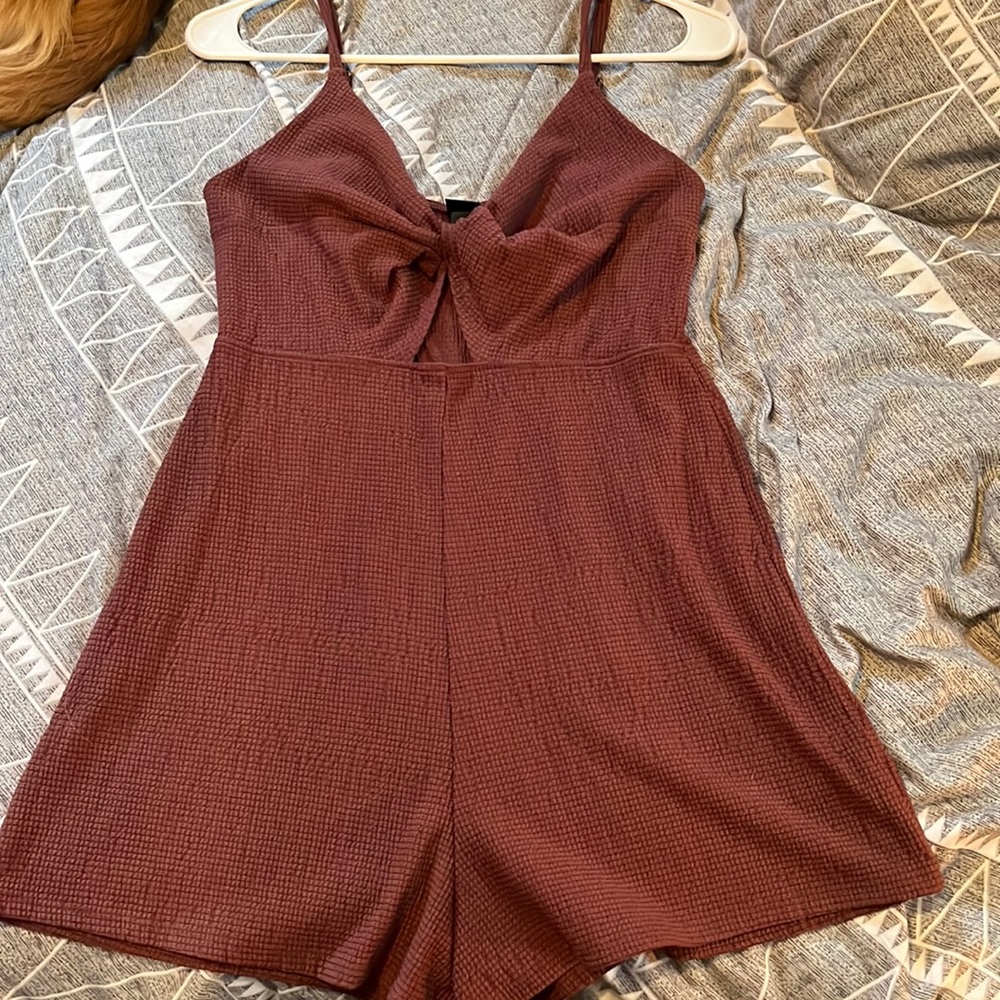Wild Fable, Mauve, Romper, Spaghetti Straps